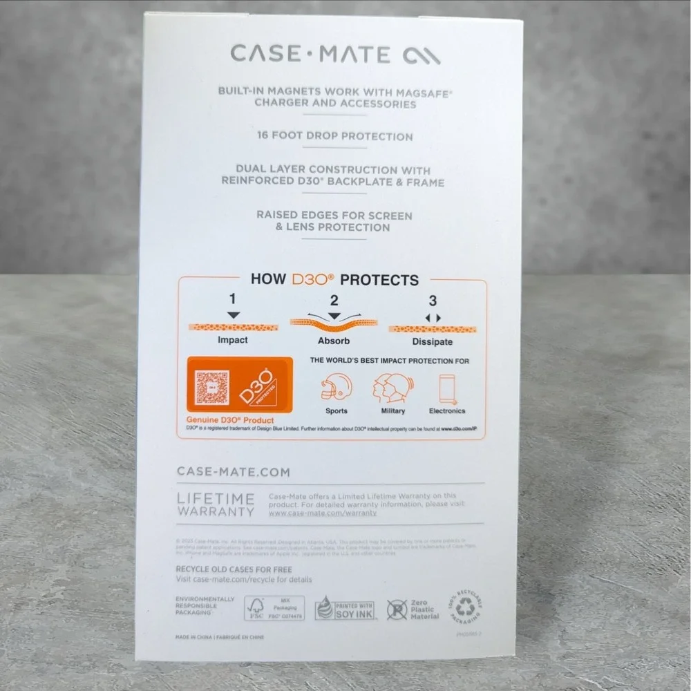 L3. Case-Mate Ultra‎ Tough Case For iPhone 15 Pro Max, Ultra Clear Magsafe